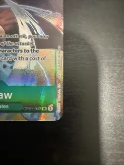 Trafalgar Law OP01-047 SR Alternate Art Romance Dawn One Piece NM - Image 5