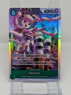 One Piece The Azure Sea's Seven• Perona• OP14-033•SR NM - Image 1