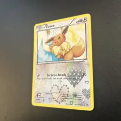Eevee RC14/RC25 Radiant Collection Pokemon Card Uncommon Holo Near Mint NM - Image 3