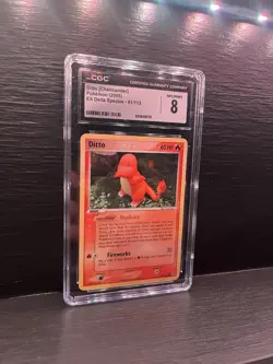 Ditto [Charmander]Pokemon (2005)EX Delta Species - 61/113 Graded Pokemon card - Image 1