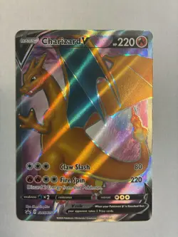 Charizard V SWSH050 Pokemon Sword & Shield Promo Cards Holo - Image 1
