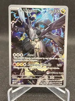 N's Zekrom 031 - Pokemon Center Exclusive #031 ME Mega Evolution Promo Card - Image 1