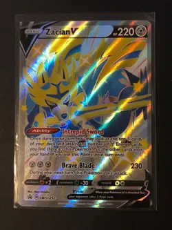 Zacian V (Shiny) Promo SWSH: Sword & Shield Promo Cards SWSH292 NM - Image 1