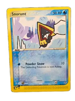 2003 Snorunt 44/97 Uncommon e reader Pokemon tcg card - Image 1