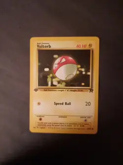 Voltorb 69/82 - 1st Edition Team Rocket Vintage Pokemon Card . - Image 4