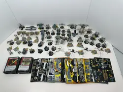 Star Wars PocketModel TCG ~50 Ships/Vehicles 20+ Unpunched Cards 100+ Cards Lot - Image 1