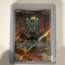 Pokemon TCG Marshadow 146/132 Mega Evolution Illustration Rare Card NM Condition - Image 1