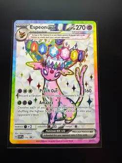 Pokemon TCG: Prismatic Evolutions. Umbreon & Espeon Ex Promo Cards 175 & 176 - Image 2