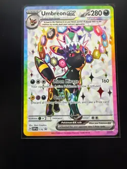 Pokemon TCG: Prismatic Evolutions. Umbreon & Espeon Ex Promo Cards 175 & 176 - Image 3