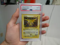 Pokemon Card Zapdos Shadowless Base Set PSA 8 - Great Birthday Gift - Image 1