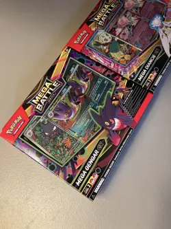 Lot of 2 Pokemon TCG Mega Battle Deck Mega Gengar IR Promo Card Mega Diancie New - Image 2