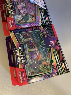 Lot of 2 Pokemon TCG Mega Battle Deck Mega Gengar IR Promo Card Mega Diancie New - Image 5