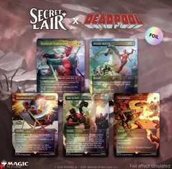 FOIL NEW/FACTORY SEALED MTG Secret Lair x Marvel Deadpool Rainbow FREE SHIPPING - Image 4
