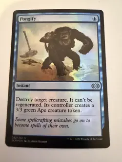 Pongify Double Masters Foil Uncommon Blue Instant 062/332 2020 Heather Hudson - Image 1