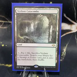 Magic the Gathering - Verdant Catacombs - Regular NM 260/303 - Rare Fetch Land - Image 3