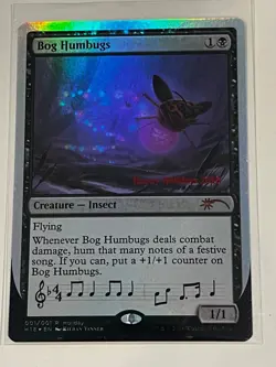 Magic the Gathering MTG BOG HUMBUGS 2018 Holiday Foil Promo Un-played NM-MT - Image 1