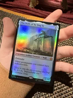Magic: The Gathering Avatar The Walls Of Ba Sing Se 0/30 Foil NM English - Image 2