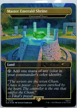 Master Emerald Shrine - Command Tower () (Rainbow Foil) R Secret Lair Drop Serie - Image 1