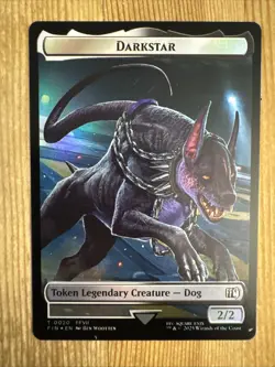 Angelo Token (0019) Darkstar Token (0020) Final Fantasy MTG FOIL - Image 2