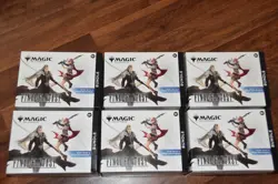 New Sealed Magic The Gathering Final Fantasy Bundle Box mtg w/ 9 Booster Packs - Image 1