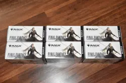 New Sealed Magic The Gathering Final Fantasy Bundle Box mtg w/ 9 Booster Packs - Image 2