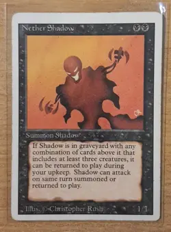 1994 MAGIC THE GATHERING REVISED EDITION NETHER SHADOW TD25 - Image 1