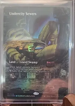 Undercity Sewers (Borderless) Teenage Mutant Ninja Turtles MTG Foil Near Mint - Image 3