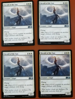 MTG - 4x Herald of the Sun - 023/280 - Core Set 2020 - NM/M - New - Image 1