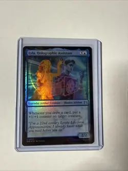 MTG Lyla, Holographic Assistant Marvel's Spider-Man: Eternal-Legal Foil - Image 1