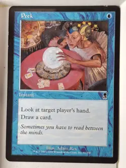 Peek - Odyssey - Magic the Gathering MTG Nice! - Image 1
