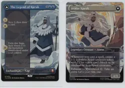 Borderless Foil Legend of Kuruk // Avatar Kuruk #0355 Magic the Gathering Avatar - Image 3