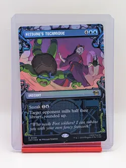 Kitsune's Technique (Showcase Foil) Teenage Mutant Ninja Turtles Foil - Image 1