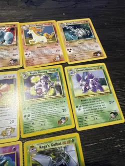 NM/LP (unlimited ) Pokemon GYM Challenge Set 13 Cards UNCOMMON Set - Image 4