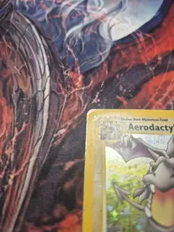 Aerodactyl 1/62 Fossil Holo Rare Unlimited Pokemon Card - HP - Image 3