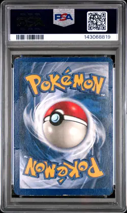 1999 POKEMON FOSSIL 1ST ED #3 DITTO-HOLO PSA 1 - Image 2