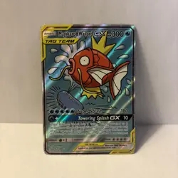 Pokemon Magikarp & Wailord GX TAG TEAM Ultra Rare Holo Team Up 161/181 - Image 1