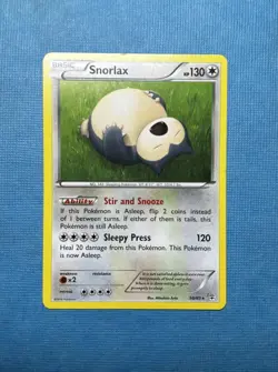 Snorlax 58/83 Regular XY: Generations Pokemon TCG Lightly Played Nice Condition - Image 1