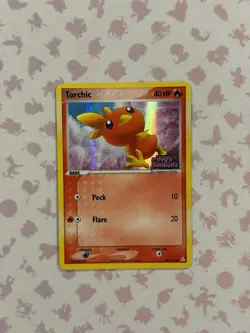 Pokemon Torchic Holon Phantoms Stamped Reverse Holo Card 83/110 - Image 1