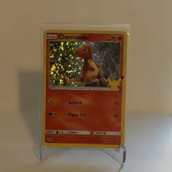 Pokemon Charmander 009/025 McDonald's 25th Anniversary Holo Promo Basic 70HP TCG - Image 1