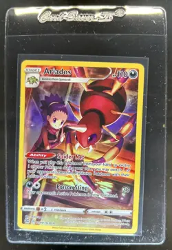 2022 Pokemon SWSH Brilliant Stars Ariados Trainer Gallery Holo #TG09/TG30 - Image 1