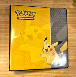 Ultra Pro Pokemon Pikachu Binder for Trading Card Game 3-Ring Album for 9 Pocket - Image 1