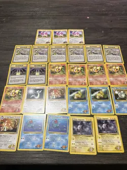 NM/LP (unlimited ) Pokemon GYM HEROES Lot Of 26 Cards UnCOMMONs - Duplicates - Image 1
