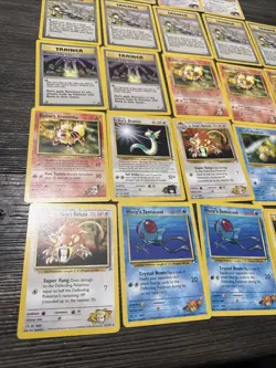 NM/LP (unlimited ) Pokemon GYM HEROES Lot Of 26 Cards UnCOMMONs - Duplicates - Image 2