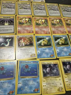 NM/LP (unlimited ) Pokemon GYM HEROES Lot Of 26 Cards UnCOMMONs - Duplicates - Image 3