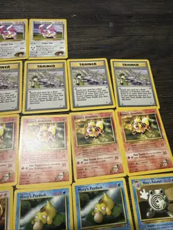 NM/LP (unlimited ) Pokemon GYM HEROES Lot Of 26 Cards UnCOMMONs - Duplicates - Image 5