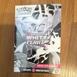 Pokemon Booster Bundle Box Scarlet & Violet White Flare Reshiram 2025 - Image 1
