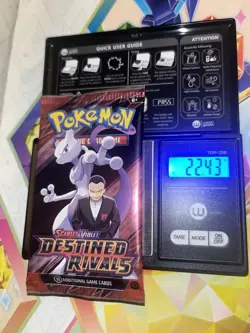 (VERY HEAVY) 22.43g Pokemon TCG Destined Rivals Booster Pack (SEALED)✅ - Image 1