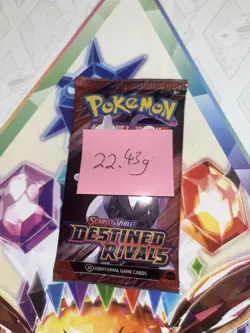 (VERY HEAVY) 22.43g Pokemon TCG Destined Rivals Booster Pack (SEALED)✅ - Image 2