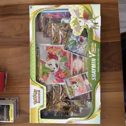 Pokemon TCG Shaymin Vstar Premium Collection Box New Sealed! - Image 1