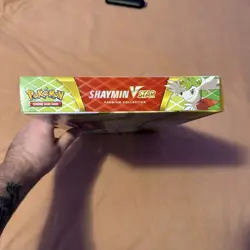 Pokemon TCG: Shaymin V Star Premium Collection Box New Factory Sealed 8 Boosters - Image 3
